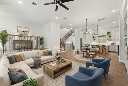 New construction Single-Family house 1946 Purswell Rd, Houston, TX 77055 plan Sienna - image 7