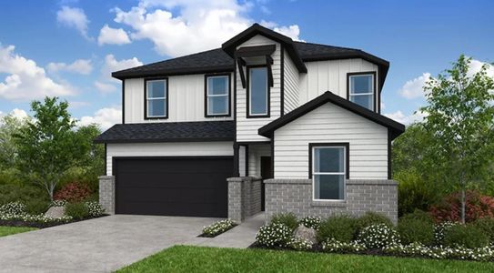 New construction Single-Family house 243 Daylight Crest Dr, Crosby, TX 77532 plan Reid - image