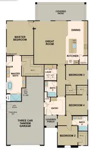New construction Single-Family house 8624 N 176th Ln, Waddell, AZ 85355 plan Crystal - image 5