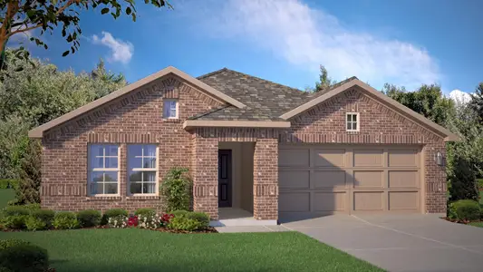 New construction Single-Family house 10640 Sunrise Creek Dr, Fort Worth, TX 76036 plan Texas Cali - image