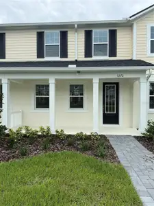 New construction Townhouse house 3272 Gardenia Reserve St, Apopka, FL 32712 plan Aurora - image