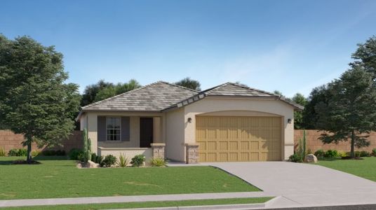 New construction Single-Family house 14941 W Hackamore Dr, Surprise, AZ 85387 Bisbee Plan 3565- photo 0