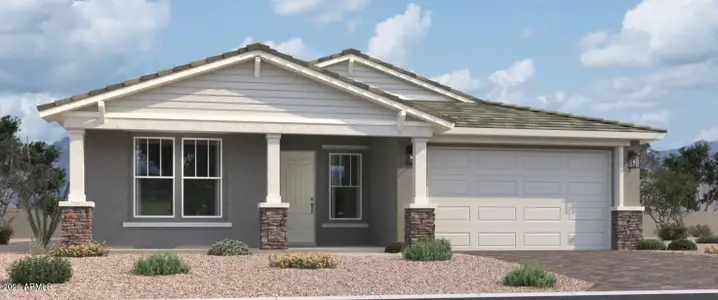New construction Single-Family house 5607 W Hayduk Rd, Laveen, AZ 85339 plan Topaz - image