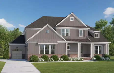 New construction Single-Family house 1011 Mccoy Farm Dr, Wesley Chapel, NC 28104 plan Barrington - image
