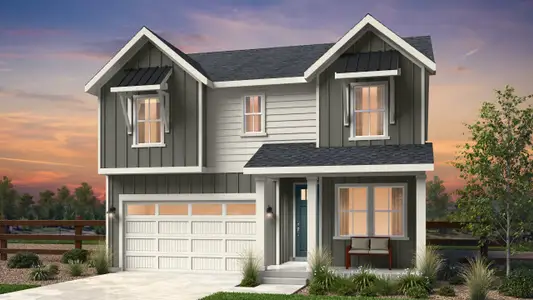 New construction Single-Family house 755 Stillwell Ave, Elizabeth, CO 80107 plan Ridgway - image