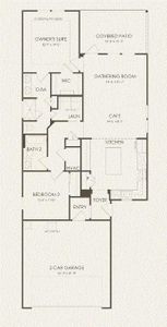 Del Webb Homes, Alpine floor plan