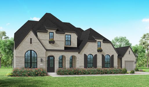 New construction Single-Family house 121 Villoria Cv, Liberty Hill, TX 78642 plan 223G - image