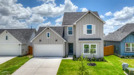 New construction Single-Family house 252 Flora Vista St, San Marcos, TX 78666 plan The Midland - image