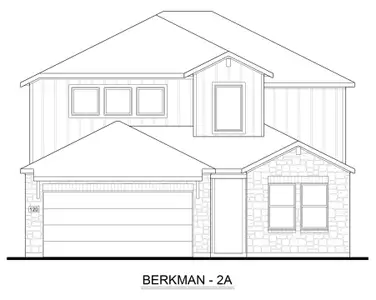 New construction Single-Family house 6512 Velvet Leaf Ln, Austin, TX 78747 plan Berkman - image