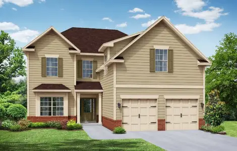 New construction Single-Family house 4400 Savannah Dr, College Park, GA 30349 plan The Thorton - image