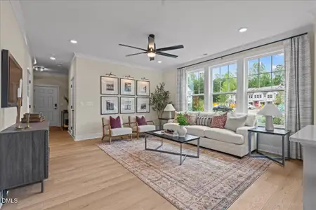 New construction Townhouse house 661 Sefton Park Dr, Zebulon, NC 27597 - image