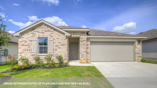 New construction Single-Family house 339 Boatman Cv, Seguin, TX 78155 plan The Lakeway - image
