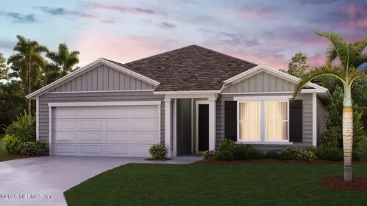 New construction Single-Family house 12268 Yew Tree Rd, Jacksonville, FL 32218 - image