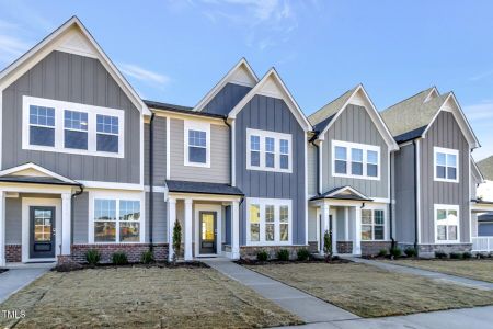 New construction Townhouse house 3181 Mission Olive Pl, New Hill, NC 27562 null- photo 33 33