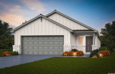 New construction Single-Family house 12235 Vaquera Bnd, San Antonio, TX 78254 plan Afton - image