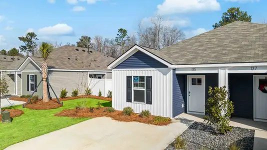 New construction Duplex house 161 Mims Academy Dr, Harleyville, SC 29448 plan Wyeth-Duplex - image