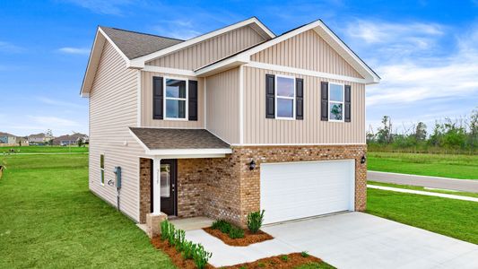 New construction Single-Family house 3115 Breezy Bay Ct, Panama City, FL 32409 plan The Taylor - image