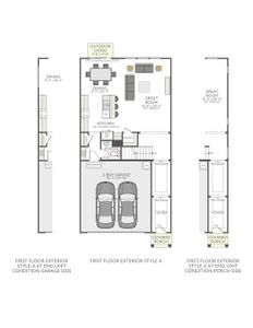 New construction Townhouse house 521 Nash St, Fort Mill, SC 29715 plan Falcon - image