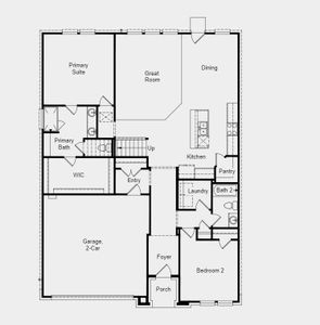 Structural options include: gas line to back porch, undermount sink in kitchen, and railing on staircase.