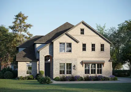 New construction Single-Family house 3609 Burleson Retta Rd, Burleson, TX 76028 plan Harrison 5234 - image