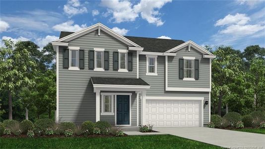 New construction Single-Family house 194 Deep River Rd, Aberdeen, NC 28315 plan Wayfare - image
