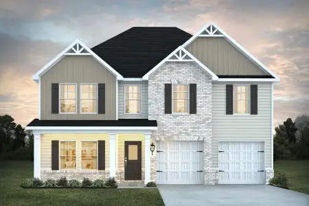 New construction Single-Family house 302 Hudson Ct, Jackson, GA 30233 plan Hemingway - image