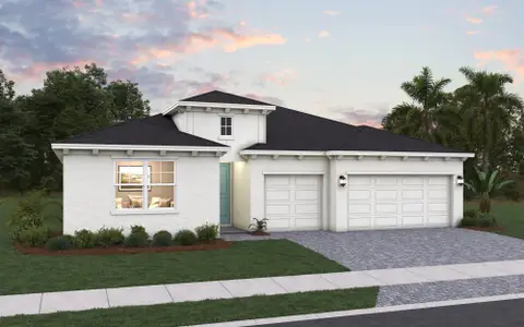 New construction Single-Family house 10717 Nw Suncrest Lp, Port St. Lucie, FL 34987 plan Catalina - image