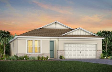 New construction Single-Family house 2641 Fermoy Dr, Ormond Beach, FL 32174 plan Highgate - image