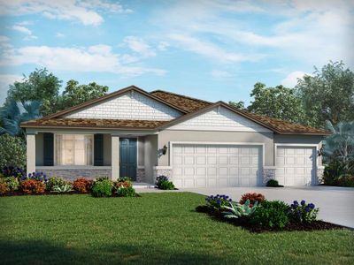 New construction Single-Family house 36712 Melstone Wy, Zephyrhills, FL 33541 plan Jasmine - image