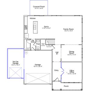 New construction Single-Family house 431 Dodger Ave, Chesnee, SC 29323 plan Turner - image