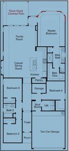 Representative photo of the floorplan