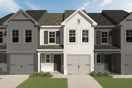 New construction Townhouse house 103 Village Green Drive NE, Adairsville, GA 30103 plan Crape Myrtle - image