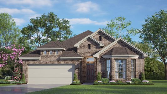 Elevation B | Concept 1841 at Coyote Crossing in Godley, TX by Landsea Homes