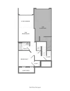 New construction Condo house 3750 Brookside Pkwy, Alpharetta, GA 30022 plan The Rosewood - image