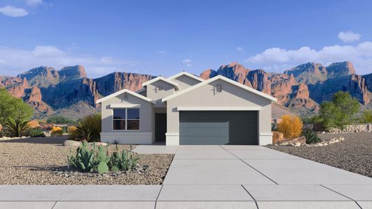 New construction Single-Family house 5686 E Azara Dr, San Tan Valley, AZ 85140 plan Raven - image