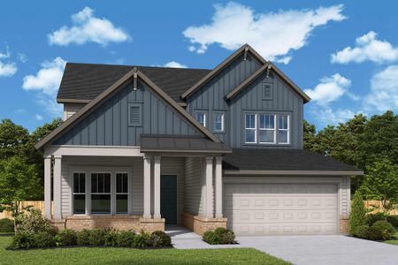 New construction Single-Family house 534 Sage Thrasher, Dripping Springs, TX 78620 plan The Lavender - image