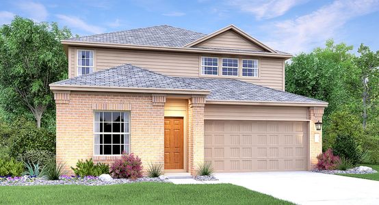 New construction Single-Family house 1717 Boggy Creek Ranch Rd, Georgetown, TX 78628 plan Brock - image