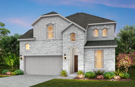 New construction Single-Family house Aubrey, TX 76227 plan Sanford - image