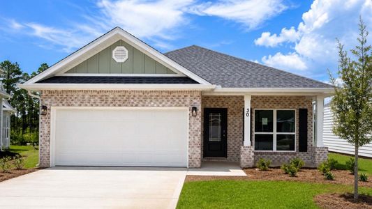 New construction Single-Family house 30 Foxtrail Run, Freeport, FL 32439 plan Oakley - image