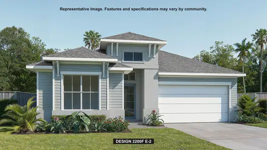 New construction Single-Family house 10772 Nw Wilgrove Ln, Port St. Lucie, FL 34987 plan 2200F - image
