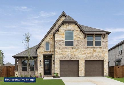 New construction Single-Family house 828 Bleriot Dr, Fate, TX 75087 Caroline 2F- photo 0