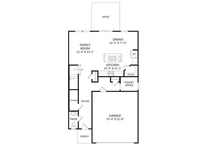 New construction Single-Family house 844 Huxley Ln, Elgin, SC 29045 plan Rainey - image