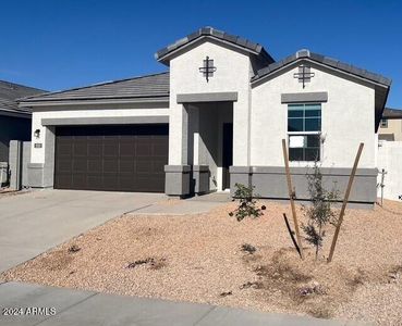 New construction Single-Family house 25332 W Sunland Avenue, Buckeye, AZ 85326 Abbot- photo 0