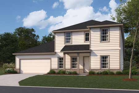 New construction Single-Family house 12725 Short Grasshopper Dr, Creedmoor, TX 78610 plan Stamford - Smart Series - image