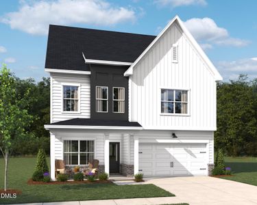 New construction Single-Family house 909 Fetching Pl, Unit 377, Rolesville, NC 27571 - image