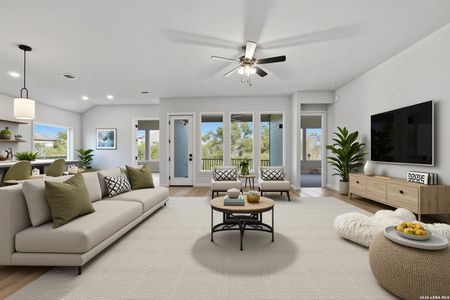 New construction Single-Family house 1590 Lone Grapevine, New Braunfels, TX 78132 plan Franklin - image 7