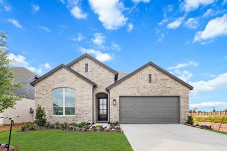 New construction Single-Family house 22227 Mount Whitney Rd, Waller, TX 77484 plan Denton Plan - image
