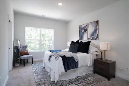 New construction Townhouse house 4966 Villager Ln, Stone Mountain, GA 30083 - image