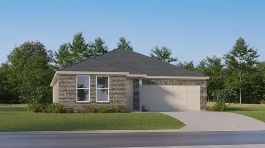 New construction Single-Family house 977 Garden Path Drive, Willis, TX 77378 Walsh- photo 0