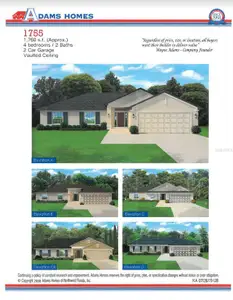 New construction Single-Family house 5605 Gaffney Ave, North Port, FL 34291 plan Plan 1755 - image